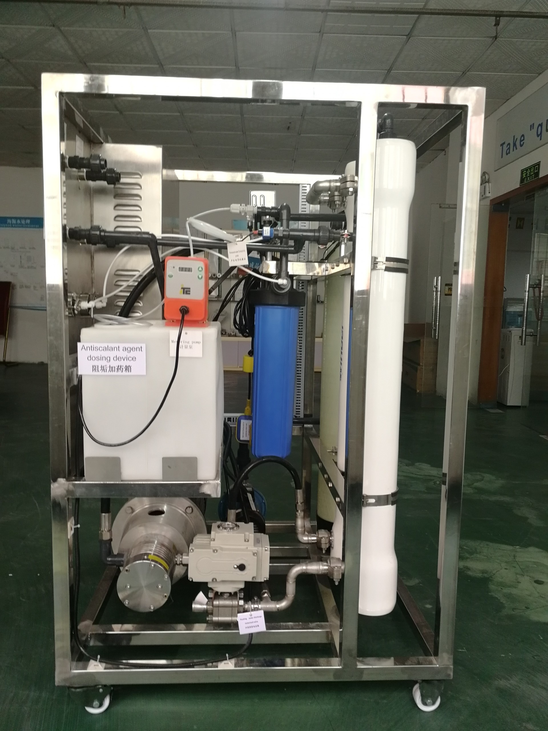 Seawater desalination plant for boat-Seawater desalination plant ...